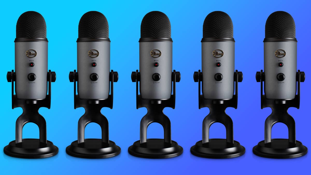 Stream, podcast or record with an £85 Blue Yeti microphone