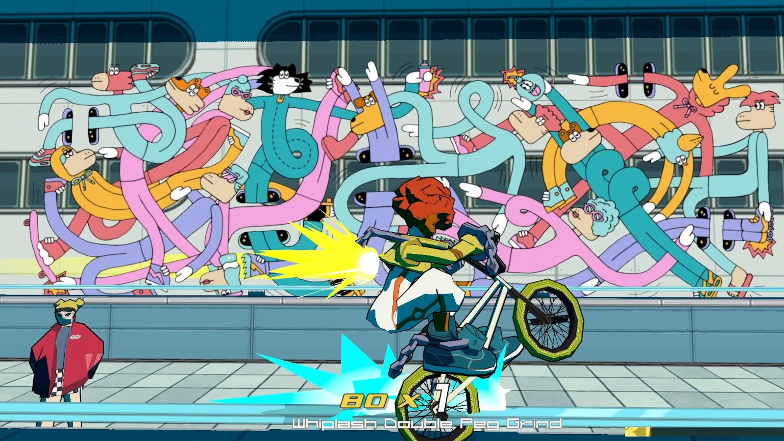Bomb Rush Cyberfunk review: stylish, funky and flawed