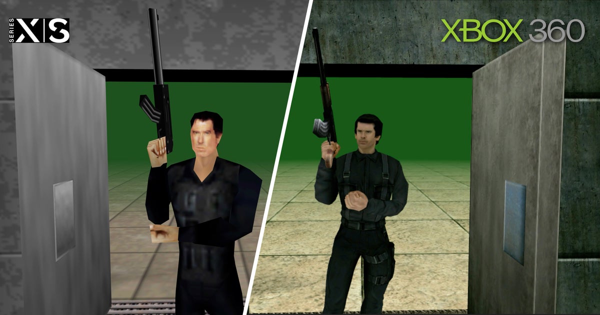 Video: GoldenEye 007 Side-By-Side Graphics Comparison (Switch & Xbox)