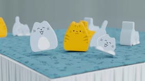 Image for Boop, a two-player board game about bouncy kittens on a bed, is every bit as delightful as it sounds