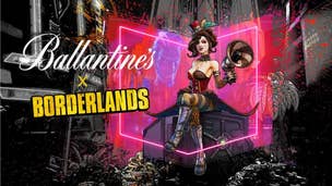 Borderlands and booze partner for an official Mad Moxxi Ballantine’s Whisky