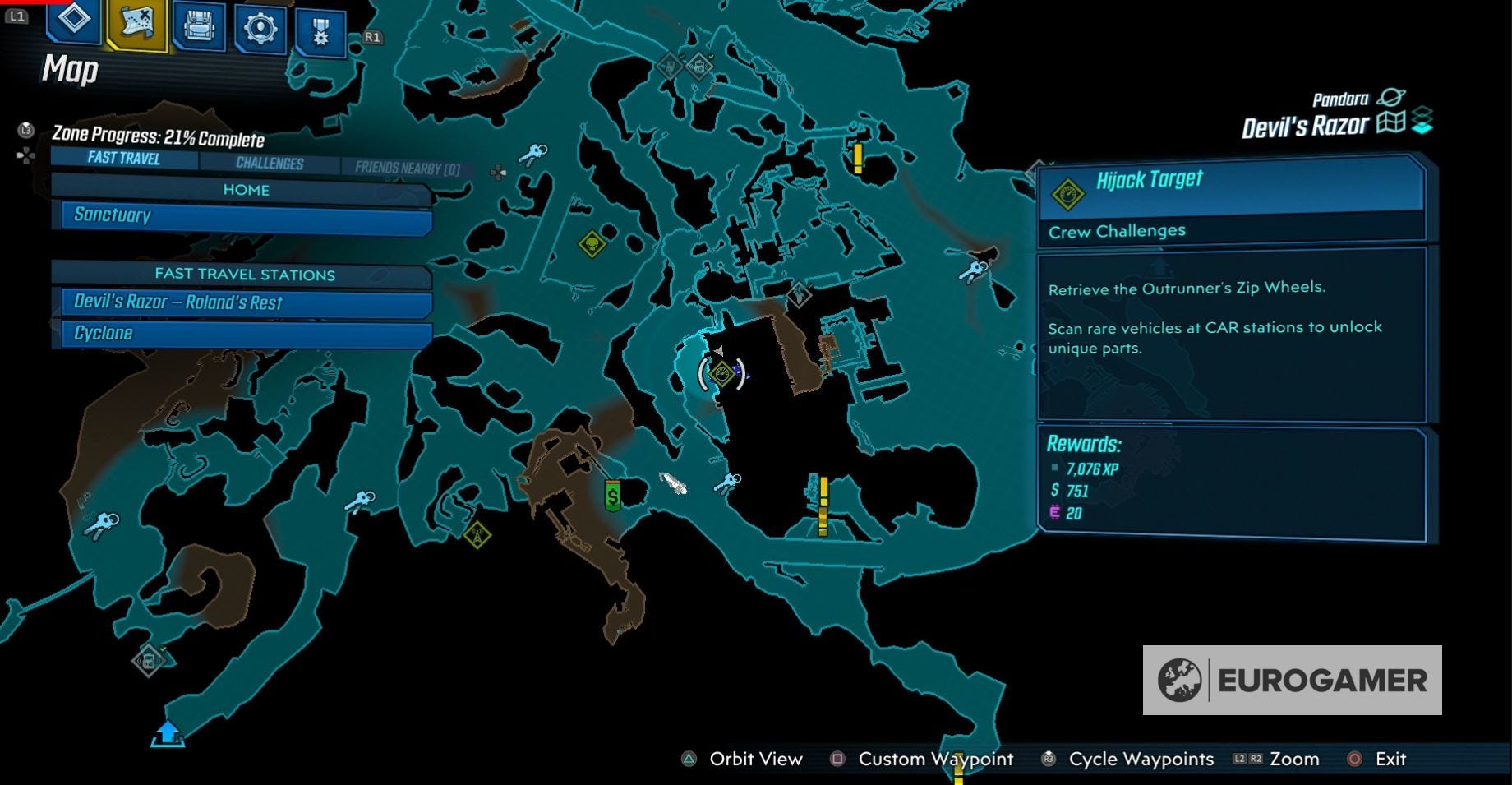 Borderlands 3 - Hijack Target locations explained | Eurogamer.net