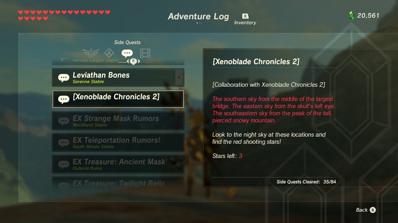 Breath of the Wild Xenoblade Chronicles 2 Quest Walkthrough VG247