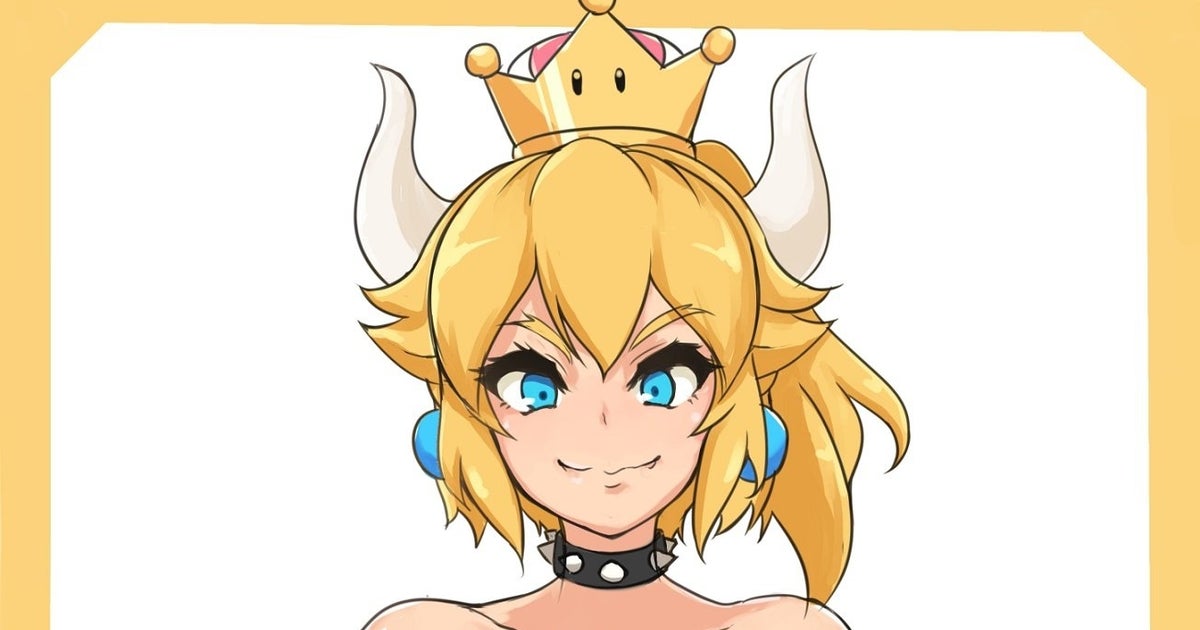 Nintendo fans are splicing Bowser with Peach and now Bowsette is