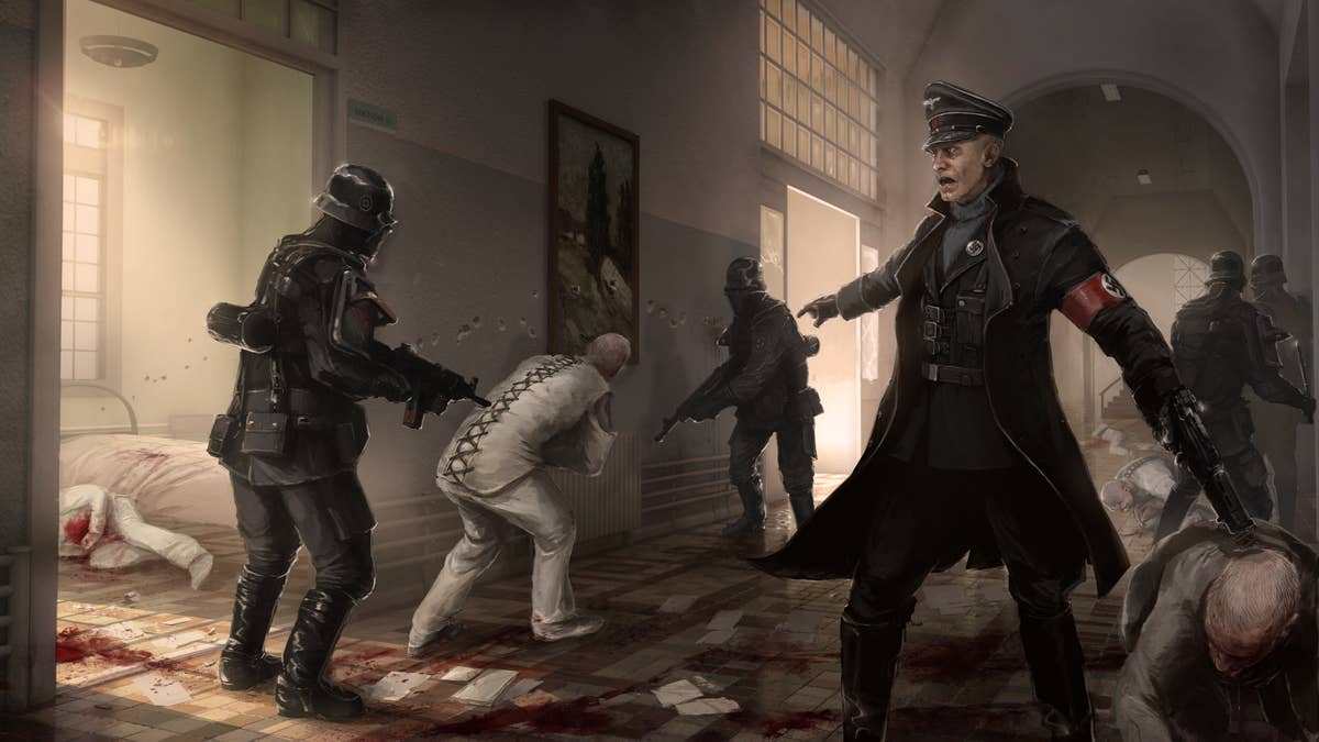 Wolfenstein: The New Order review: machine gun