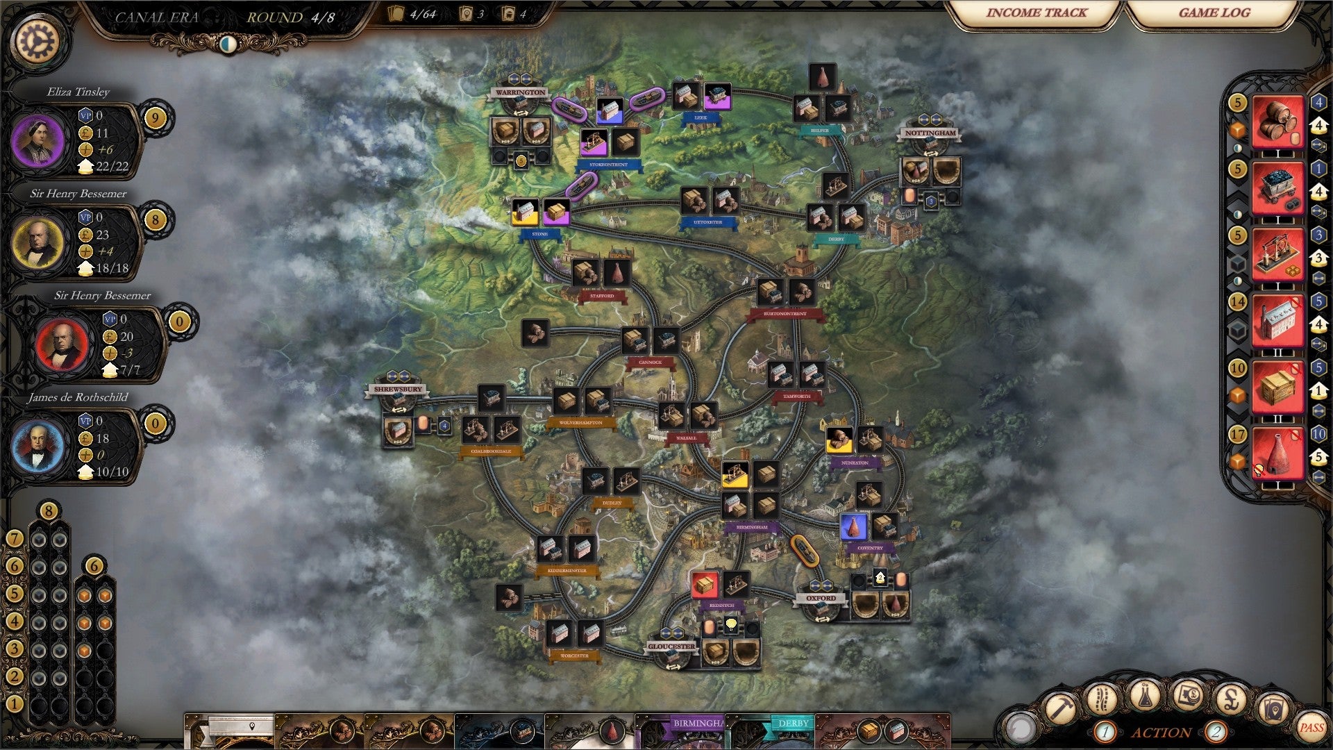 Brass Birmingham digital edition rolls off the production line to