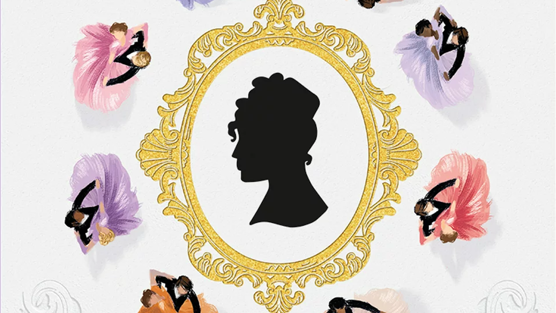 Bridgerton board game readies for a turn within the Netflix series