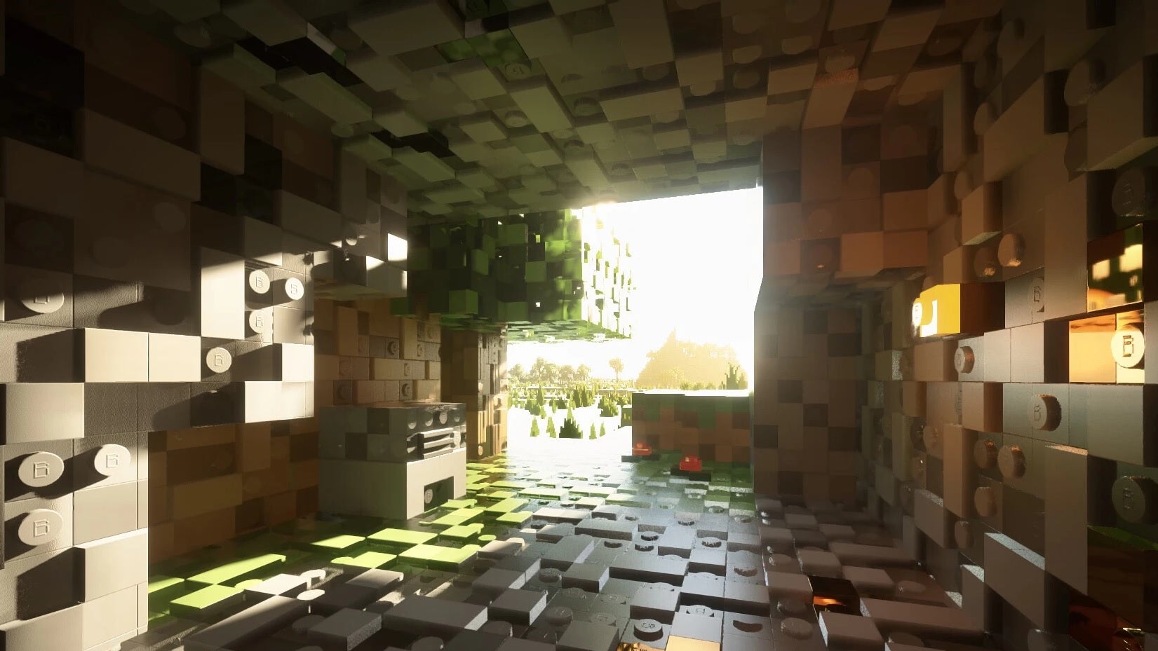 This Lego inspired Minecraft texture pack is painfully pretty