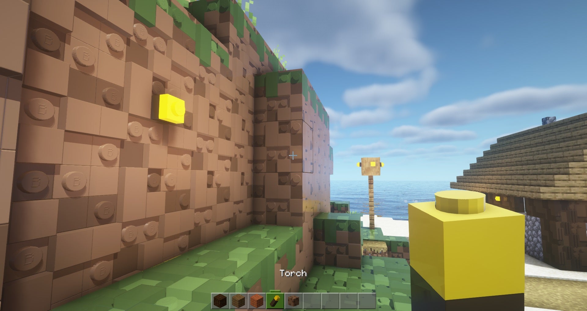 This Lego inspired Minecraft texture pack is painfully pretty