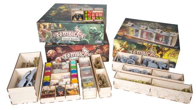 The Broken Token Zombicide board game organiser