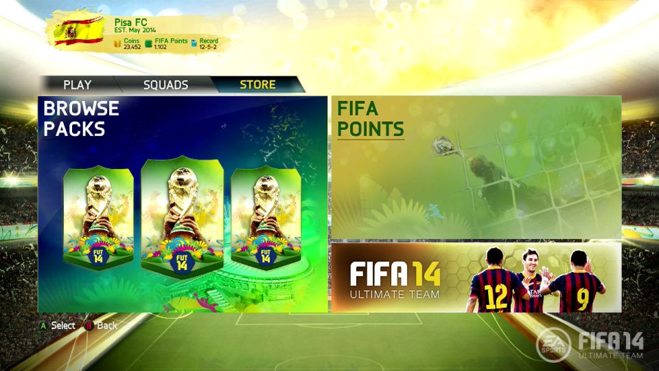Free FIFA 14 Ultimate Team: World Cup update coming next week | VG247