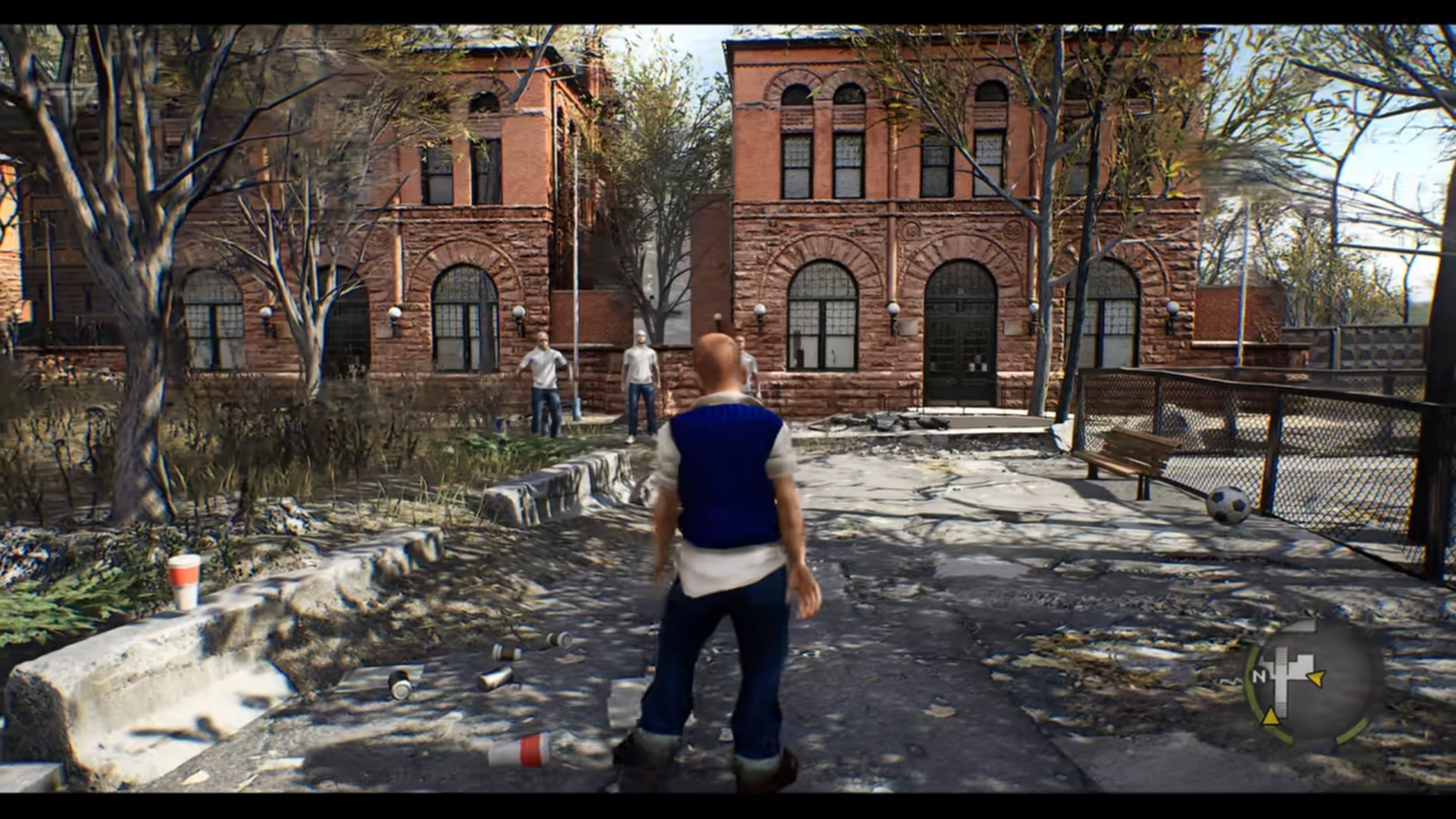Bully Original Versus Unreal Engine 5 Fan-Made Remake Comparison Highlights  the Remake's Excellent Visuals