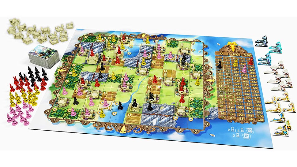 Bunny Kingdom board game layout