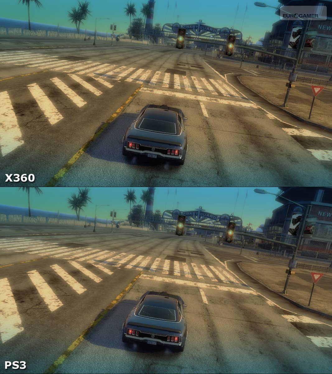 Xbox One 그래픽 Vs 360