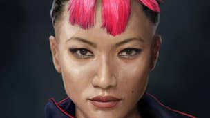 Pagan Min's right-hand woman sports atomic pink hair and a confident smirk 