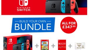 Black Friday build your own Nintendo Switch bundle lets you choose from Breath of the Wild, Super Mario Odyssey, Skyrim, more