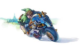Drive Link's Master Cycle when November DLC drops for Mario Kart 8  