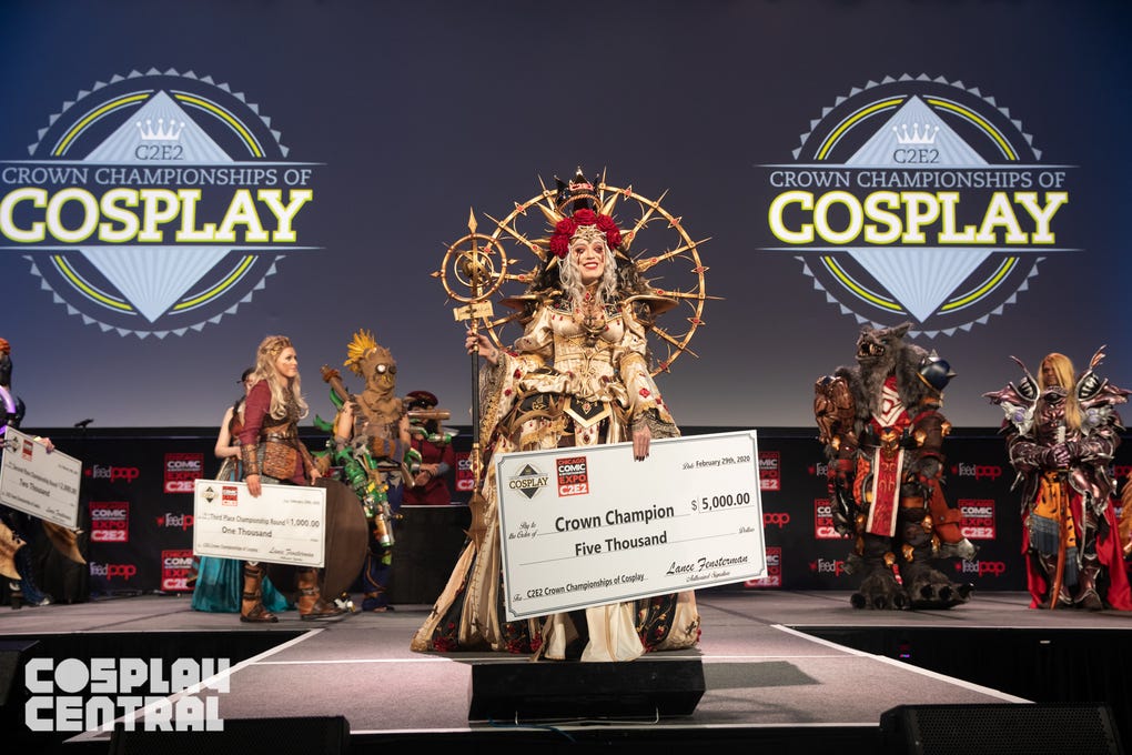 The Crown Championships of Cosplay held at C2E2 2020.