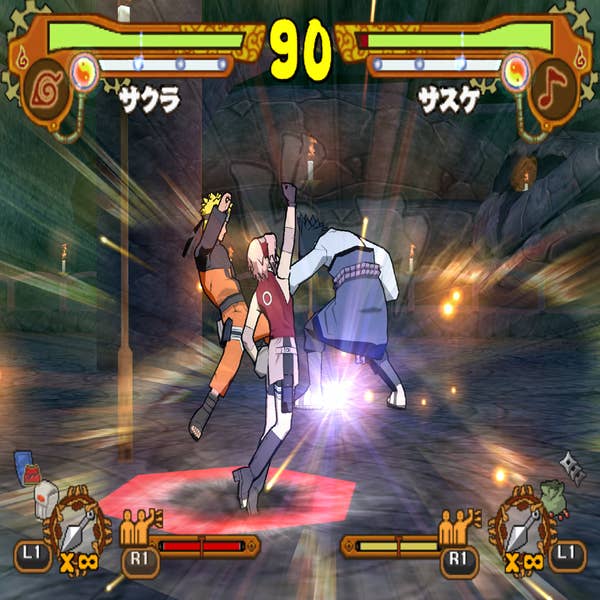 Naruto Shippuden Ultimate Ninja 5 Gameplay #90 PT-BR Naruto
