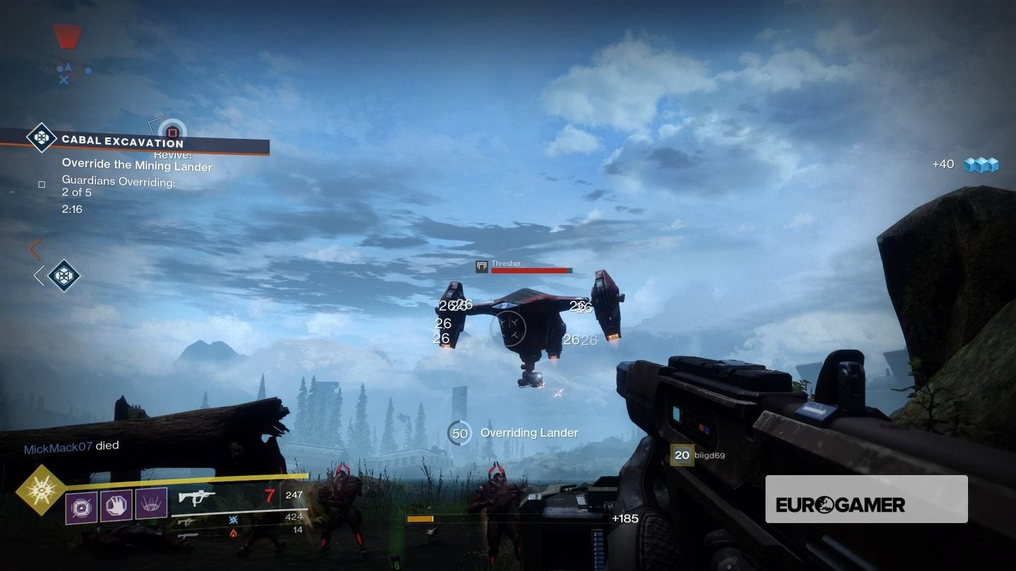 Destiny 2 Heroic Public Events - triggers for Injection Rig, Taken ...