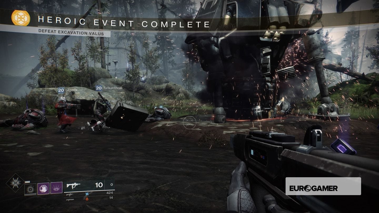 Destiny 2 Heroic Public Events - triggers for Injection Rig, Taken ...