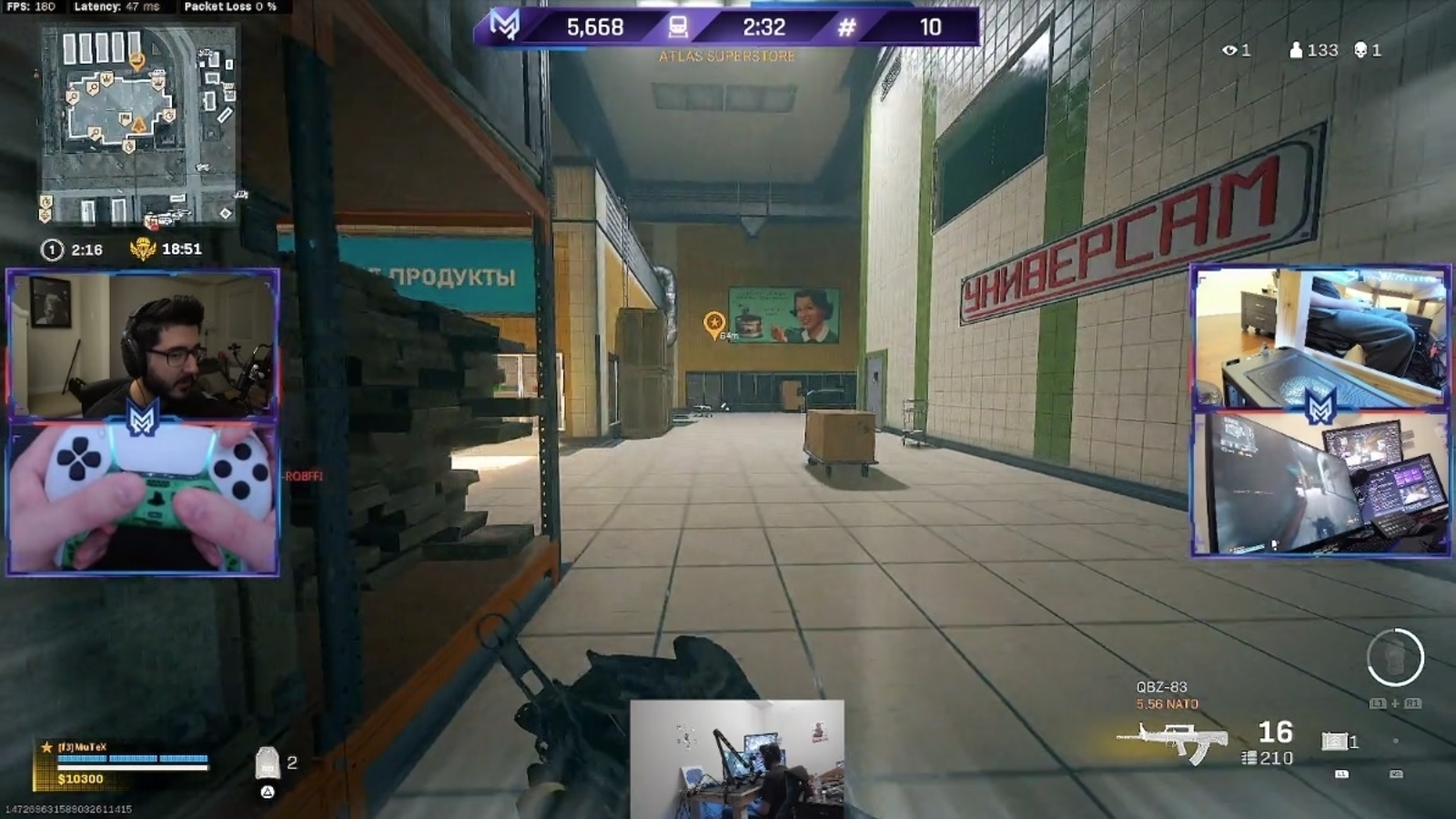 Warzone Pro Fights Cheating Calls By Using 5 Cameras On Twitch