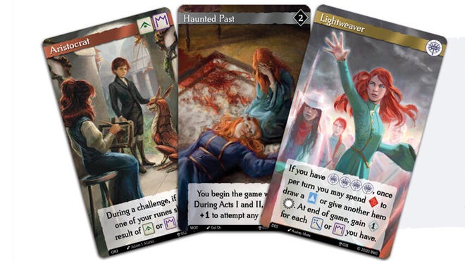 Call to Adventure: The Stormlight Archive board card fan
