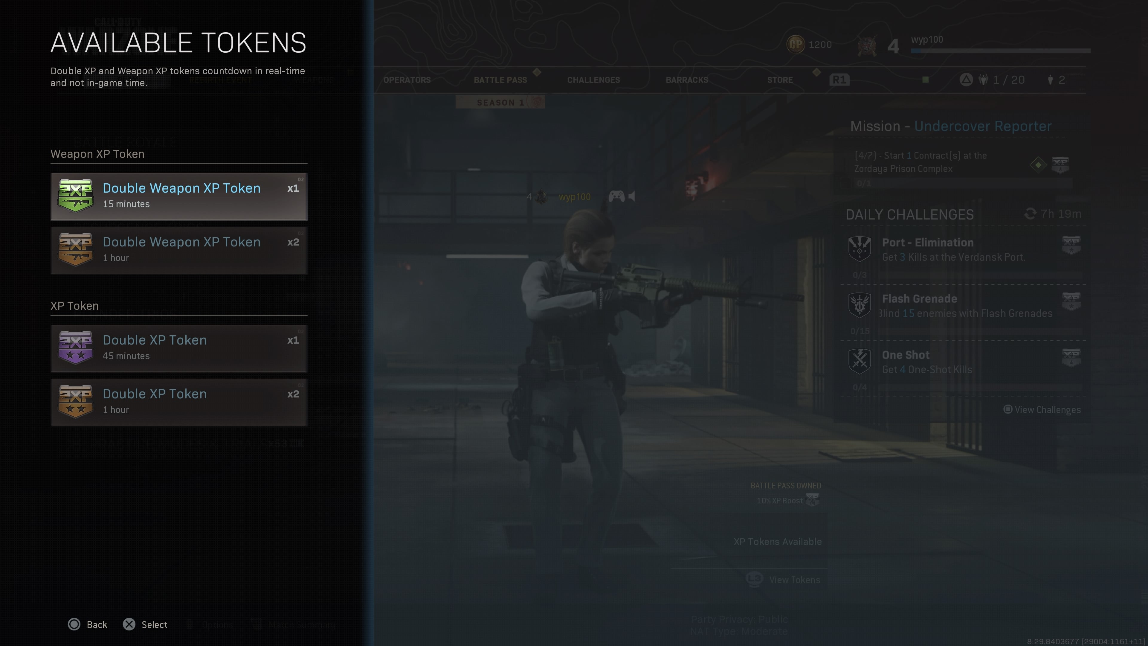 Surprise! Your Call of Duty Modern Warfare XP tokens no longer work in