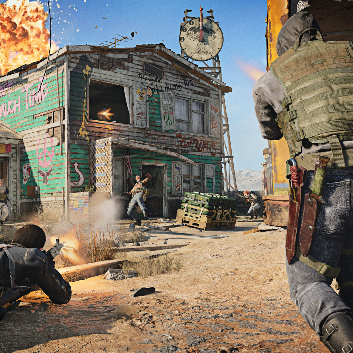 Call Of Duty Black Ops 2 Zombies Nuketown Wallpaper call-of-duty-black-ops-2-zombies-nuketown-wallpaper