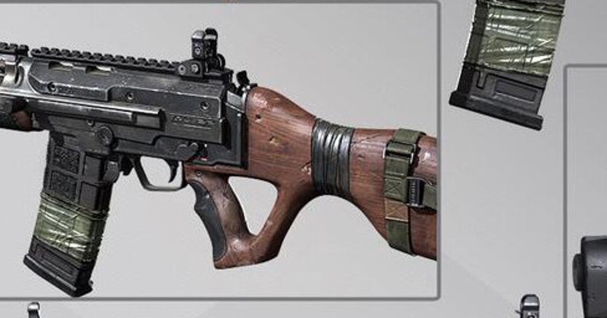 Call of Duty: Ghosts artist reveals artwork of new Onslaught DLC weapon ...
