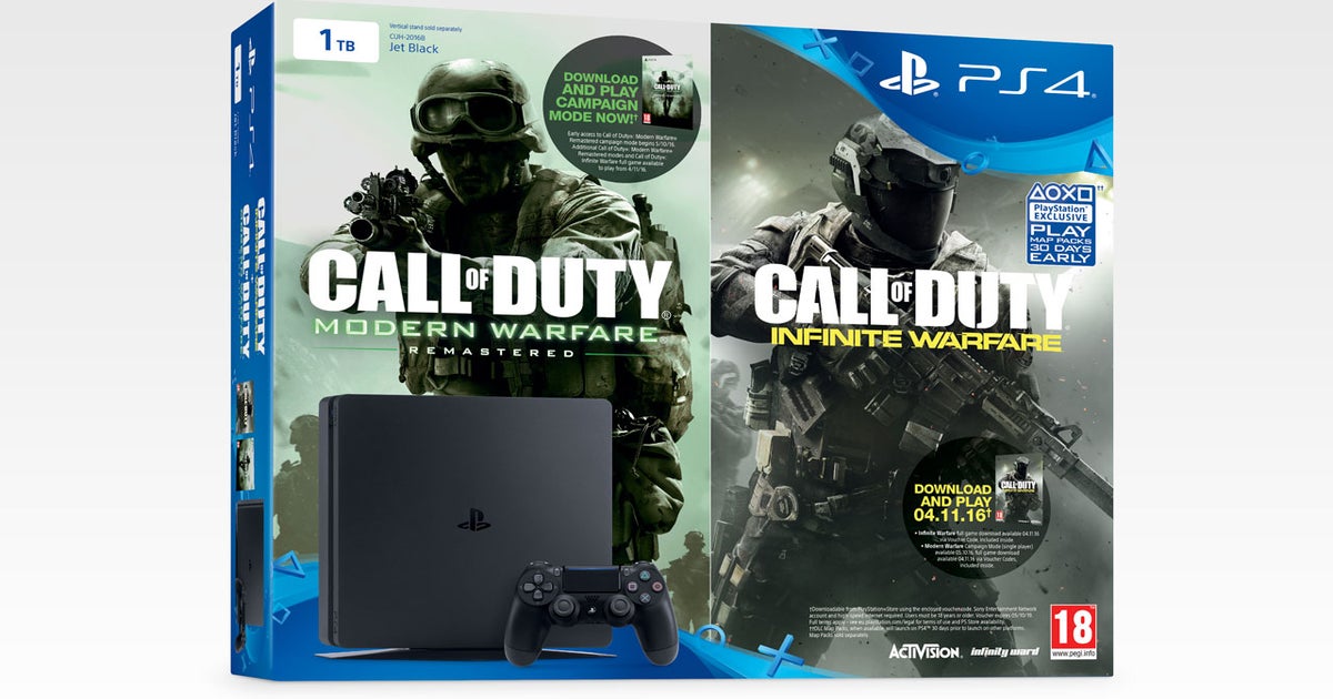 Playstation PS4 1To + Call Of Dutty Modern Warfare II Bundle +