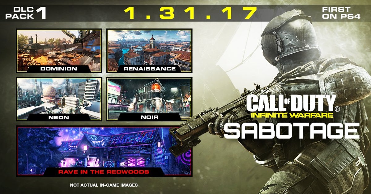 First of Infinite Warfare DLC pack drops at end of January, adds four maps and new Zombies content | VG247
