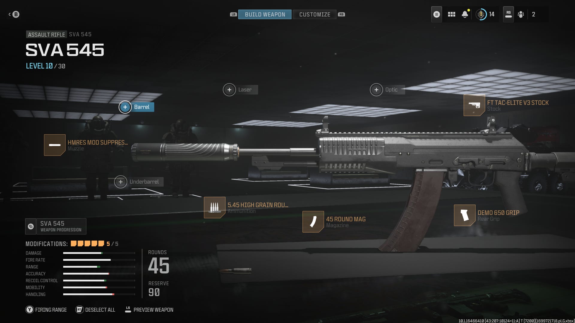 Best SVA 545 loadout and class build for Warzone and MW3