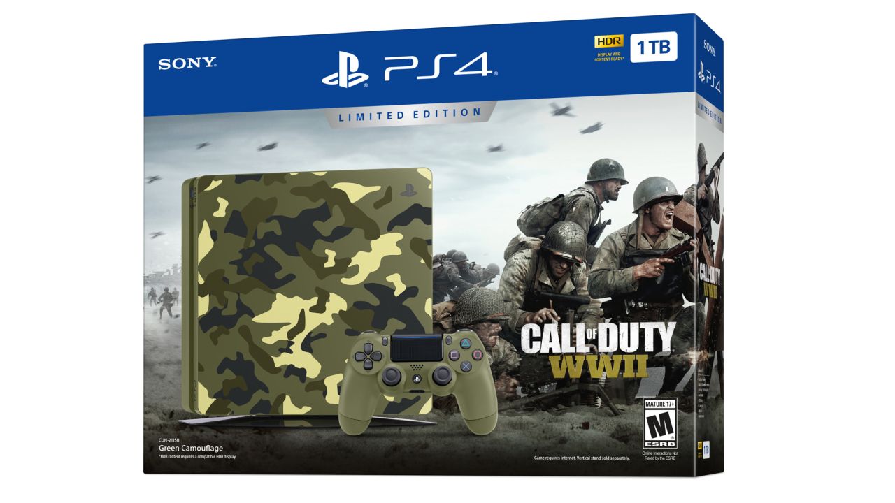 Call of Duty: WW2 limited edition PS4 bundle features a 1TB