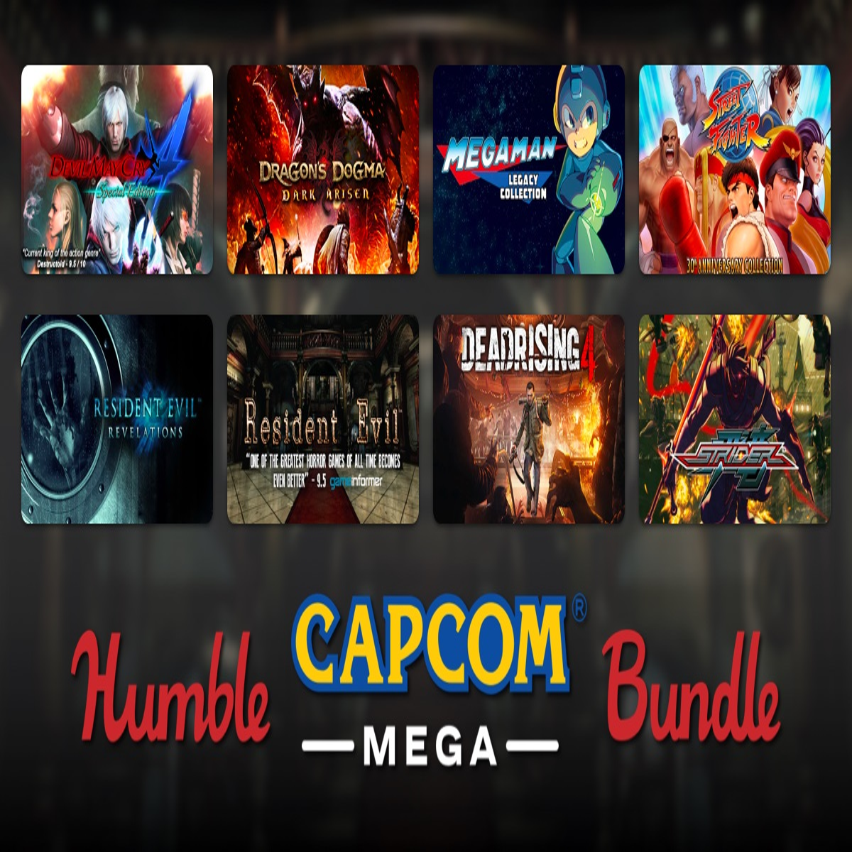 Humble Capcom Mega Bundle includes Resident Evil, Mega Man