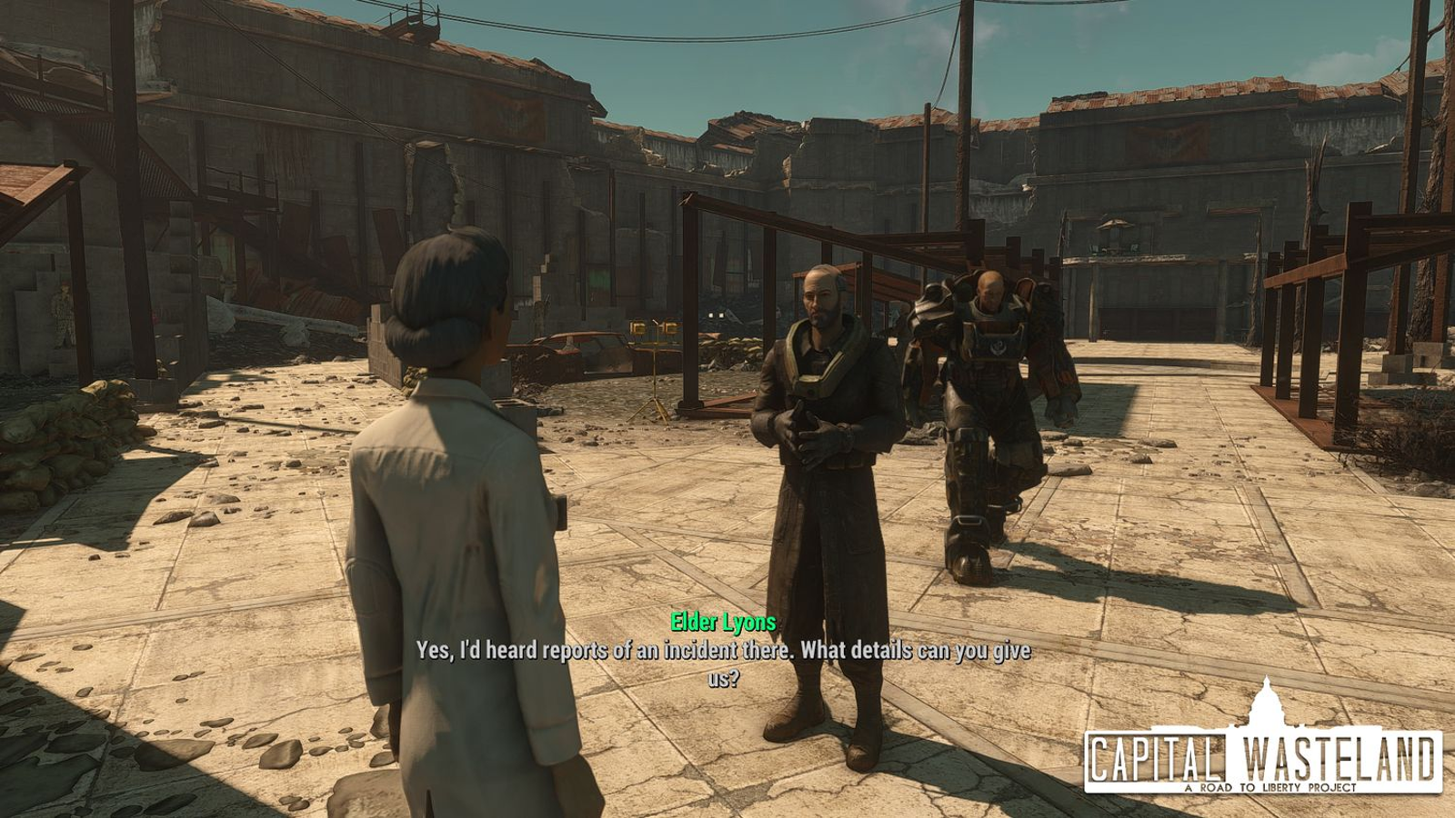 Capital Wasteland, the Fallout 3 remake in Fallout 4, has resumed  development