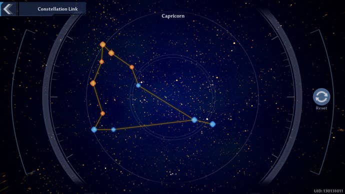Solution de constellation Capricorne dans Tower of Fantasy