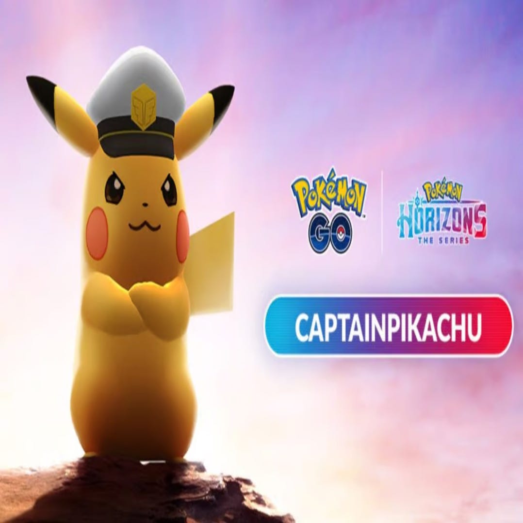 Catch Captain Pikachu in Pokemon Go before it's too late!