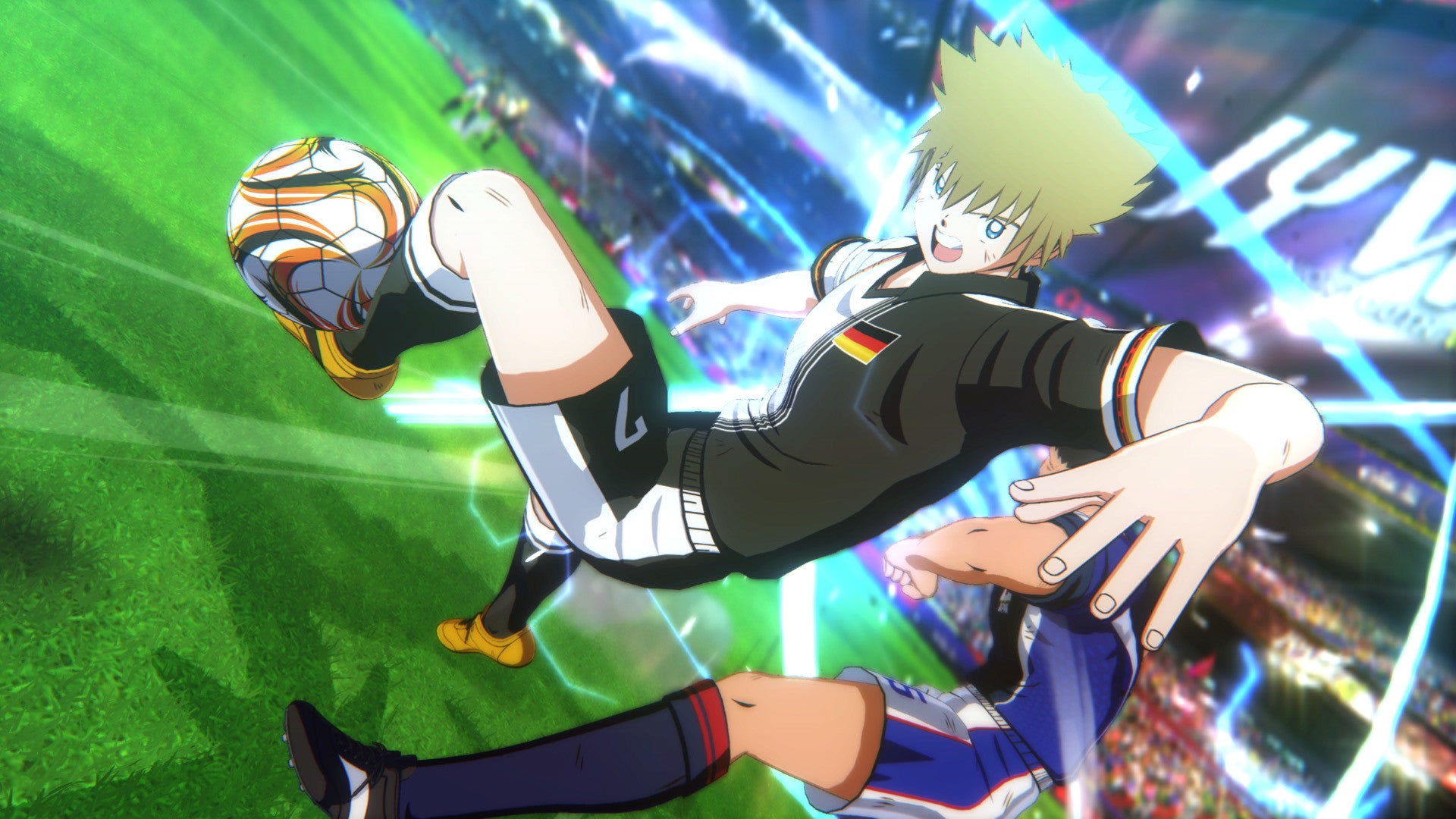Lexica - Anime soccer football shooting