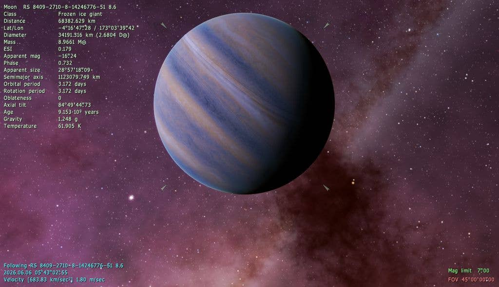 Space Engine Gas Giant