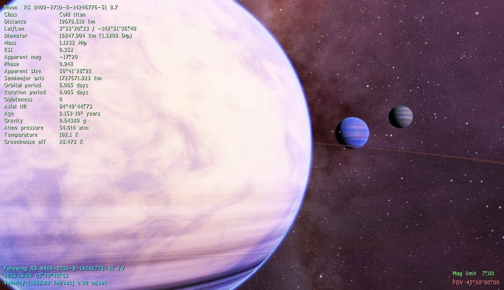 Space Engine Gas Giant