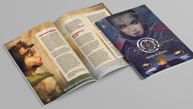 Carbon Grey RPG book