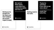 Image for Cards Against Humanity has a new family-friendly edition you can download for free