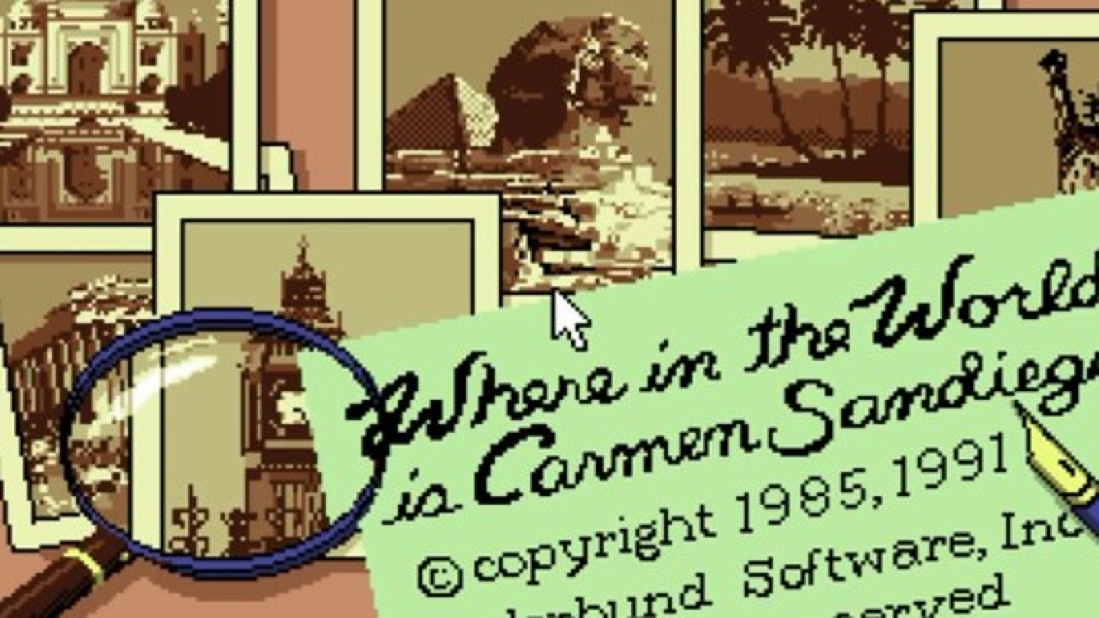 Lo-Fi Let's Play: Where In The World Is Carmen Sandiego?