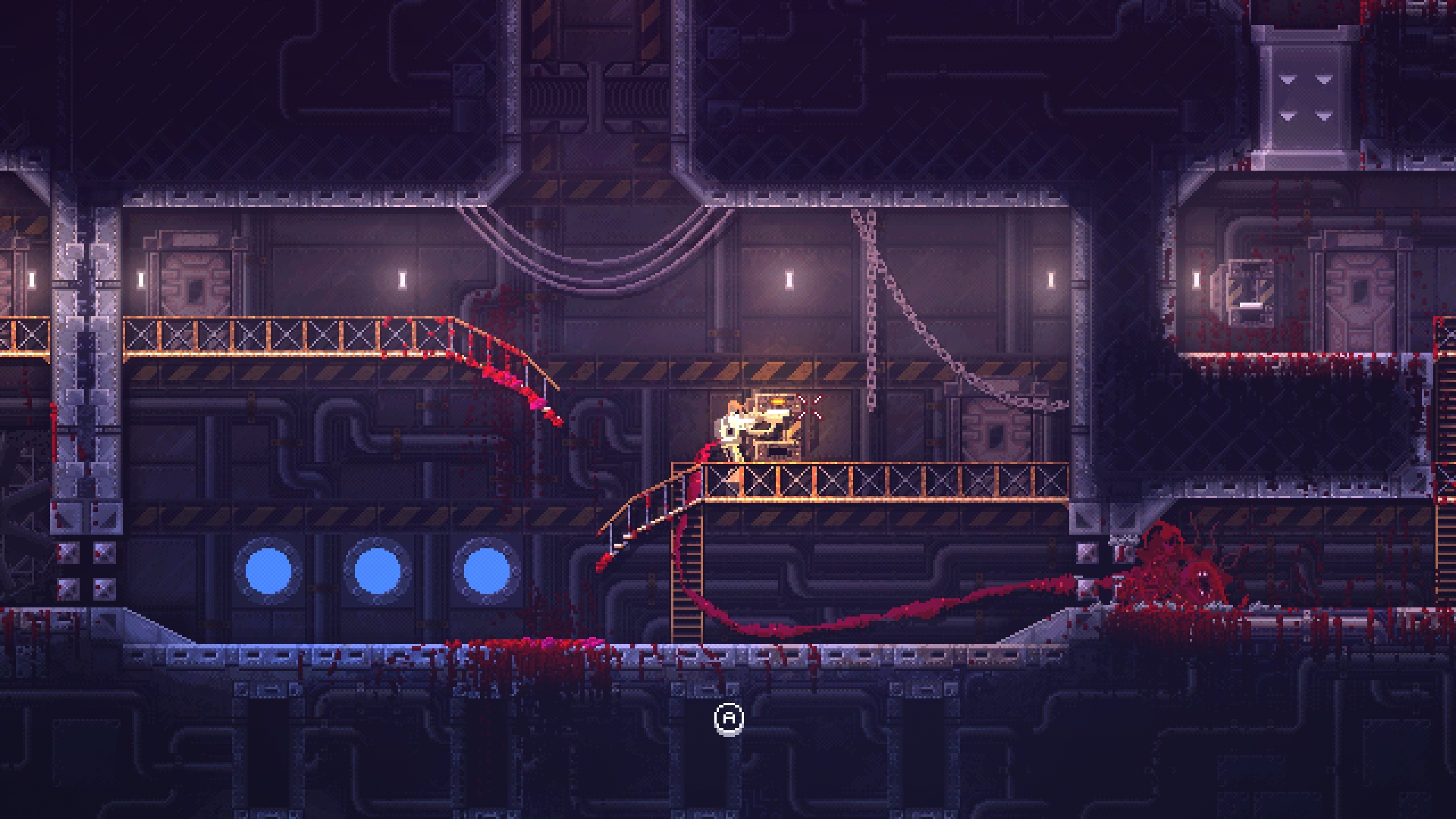 Carrion Test Das Auge isst mit und muss sich dann übergeben