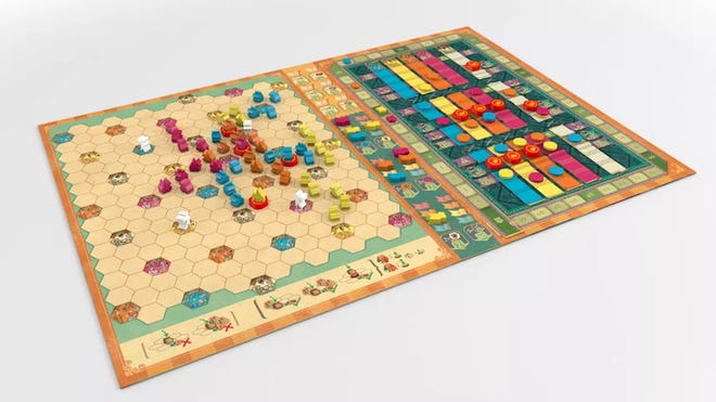 BGG art for Cascadero board game