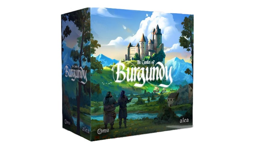 The Castles of Burgundy: Deluxe Edition box