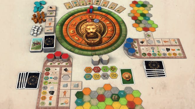 Castles of Tuscany board game rulebook image