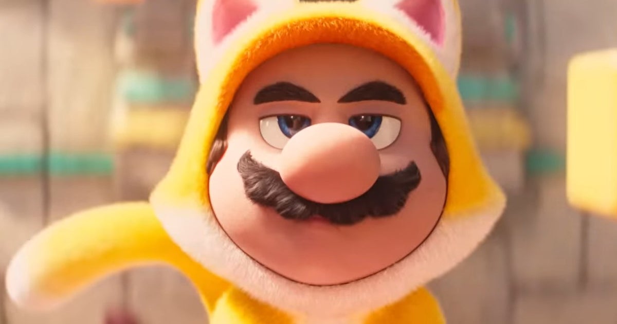 Seth Rogen's Donkey Kong and Cat Mario spar in latest Super Mario Bros  Movie clip