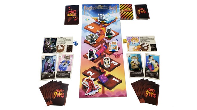 Catastrophe game layout